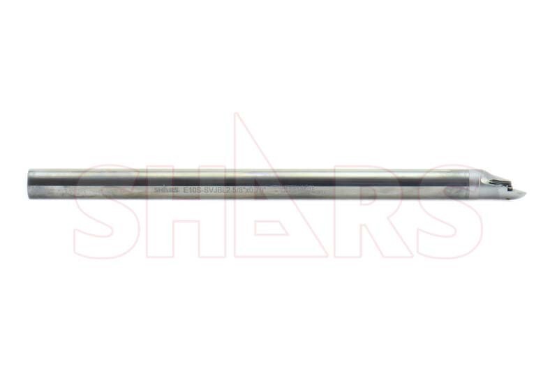 SHARS 5/8" LH SVJBL Coolant Through Indexable Solid Carbide Boring Bar VBMT S]