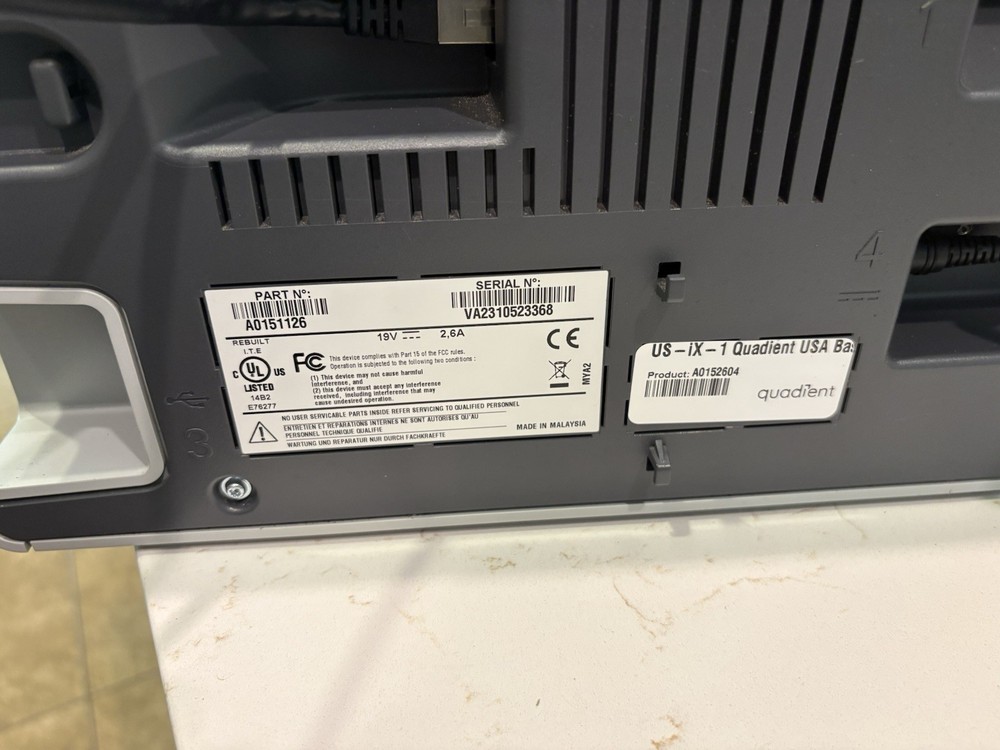 Quadient IX-1 Series Postage Printer.