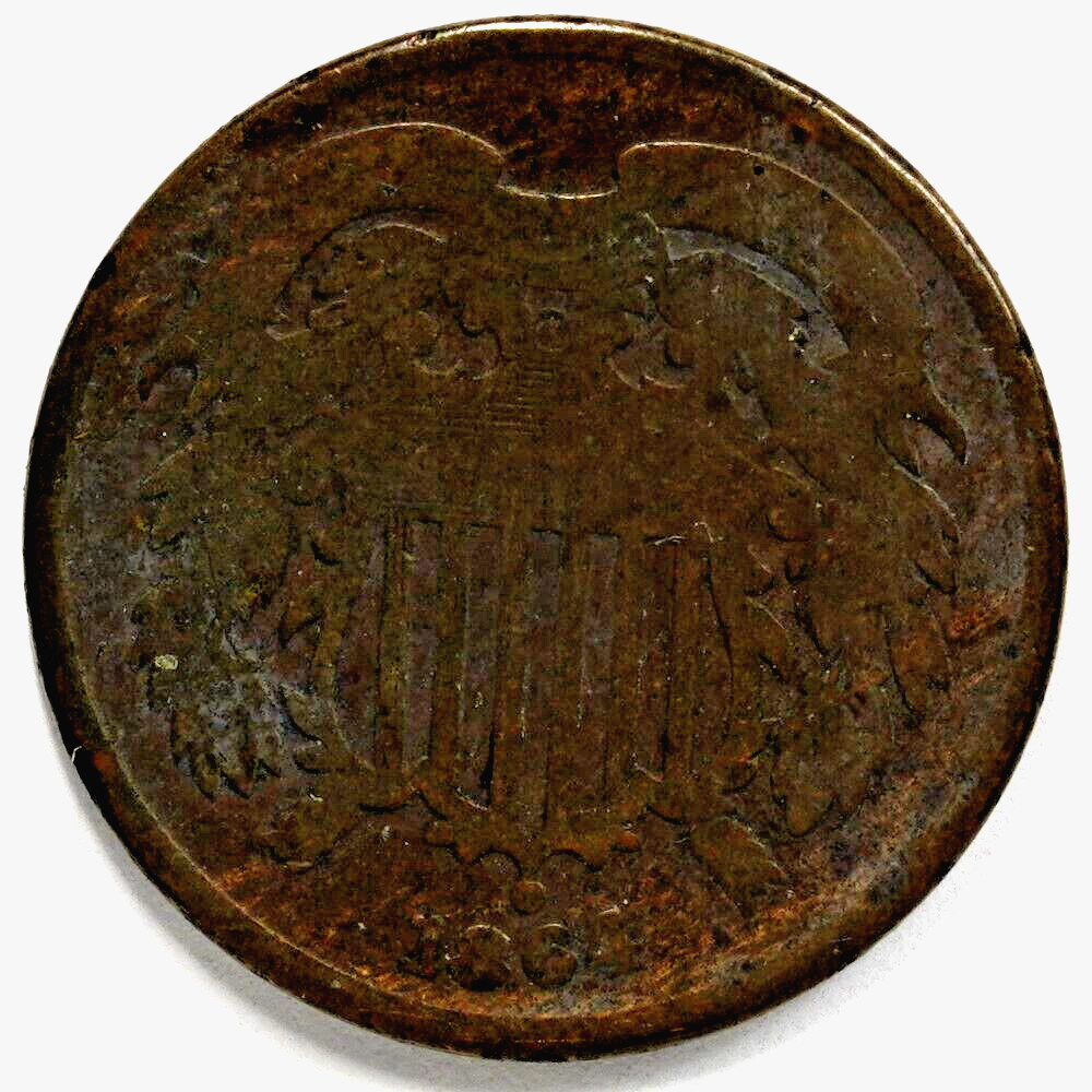 1864 2 Cent Piece