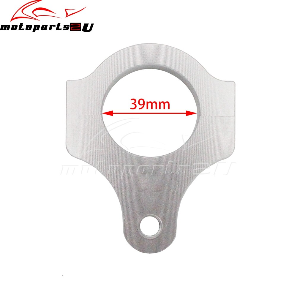Universal CNC Steering Dampers Fork Frame Mounting Clamps Bracket Foot Fix 39MM