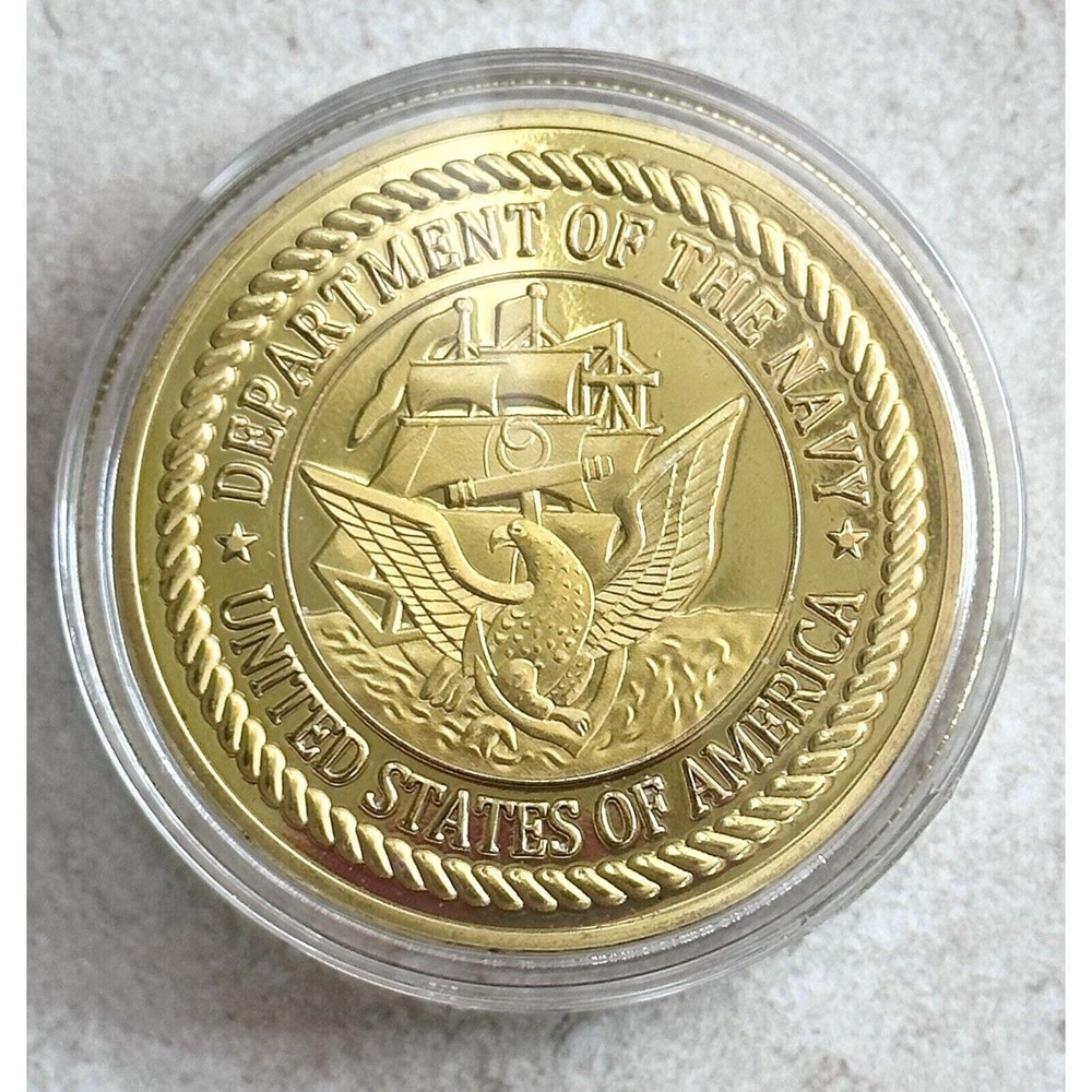 US NAVY USS FORRESTAL CV-59 Challenge Coin