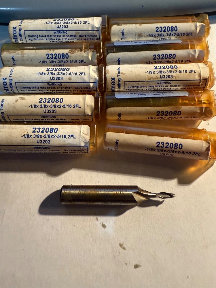 Controx Cobalt 1/8 2Fl Endmill #232080