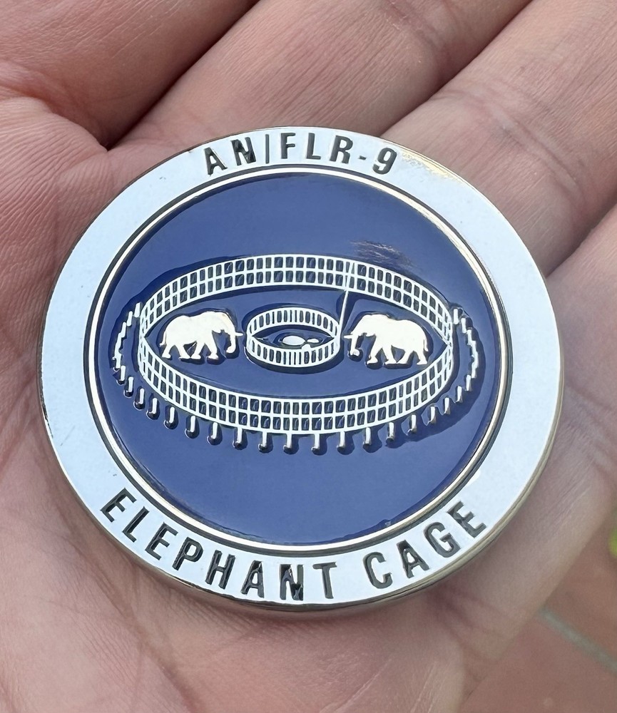 Morse Code Operator military Challenge Coin