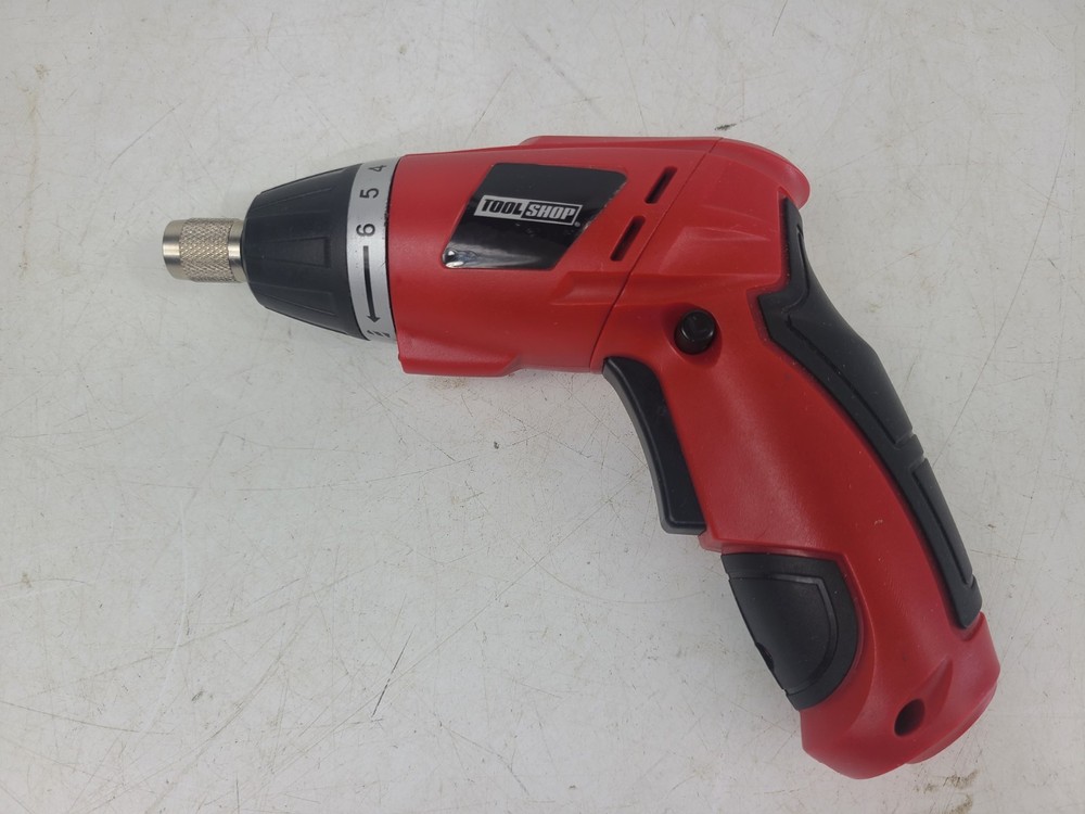 TOOL SHOP CORDLESS SCREWDRIVER 241-1381 (TESTED)