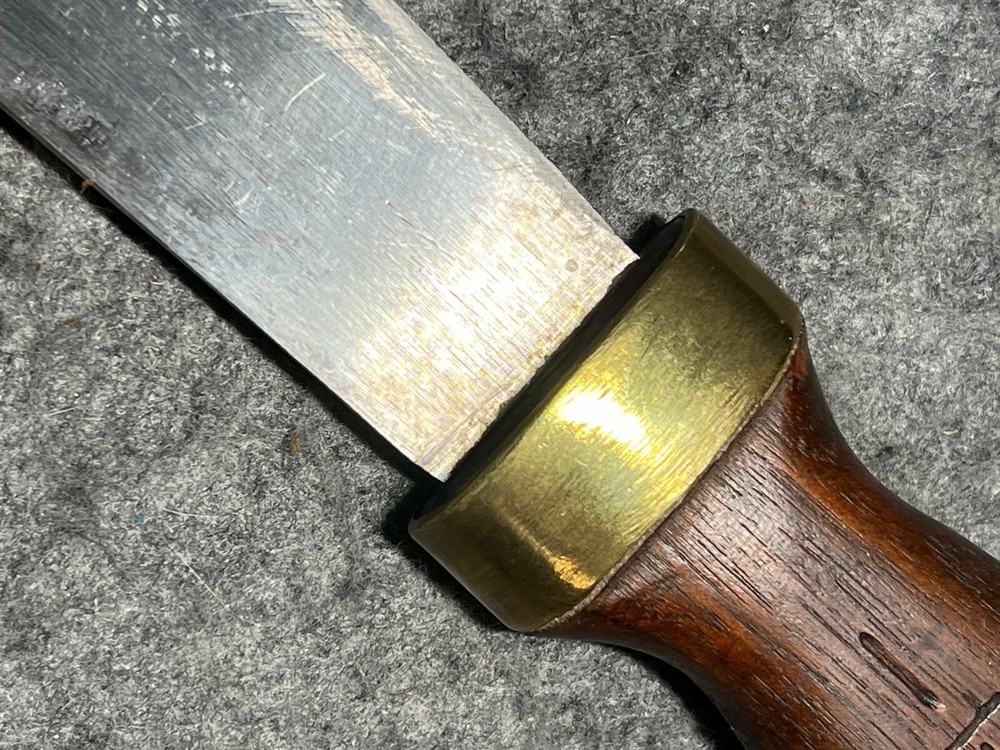 Antique Handmade Knife and Leather Sheath