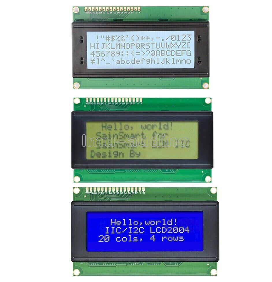 2004LCD Display Module 2004 LCD 20x4 Character Gray Yellow Blue Screen