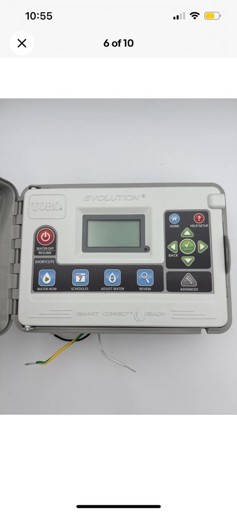 Toro Evolution EVO-40D Outdoor Irrigation Controller, Smart Connect, 4 Zones