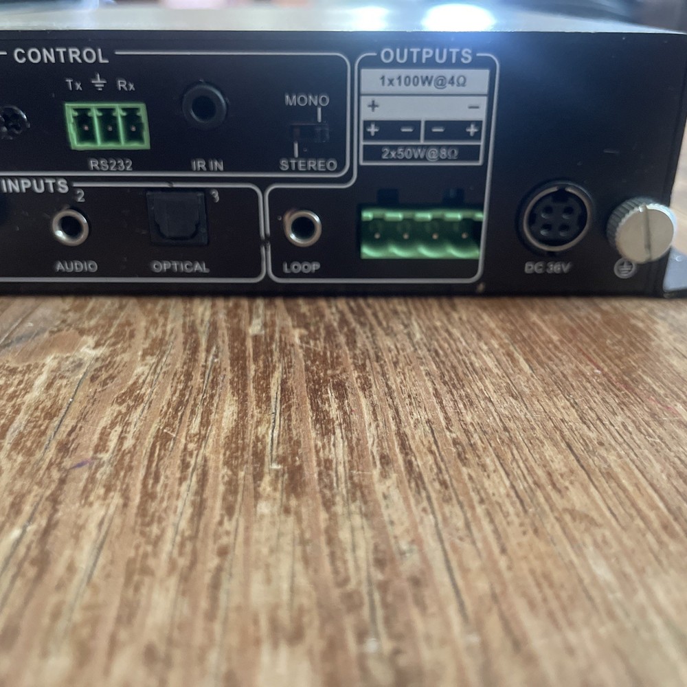 Audio Amplifier 2x50W Analog and Digital