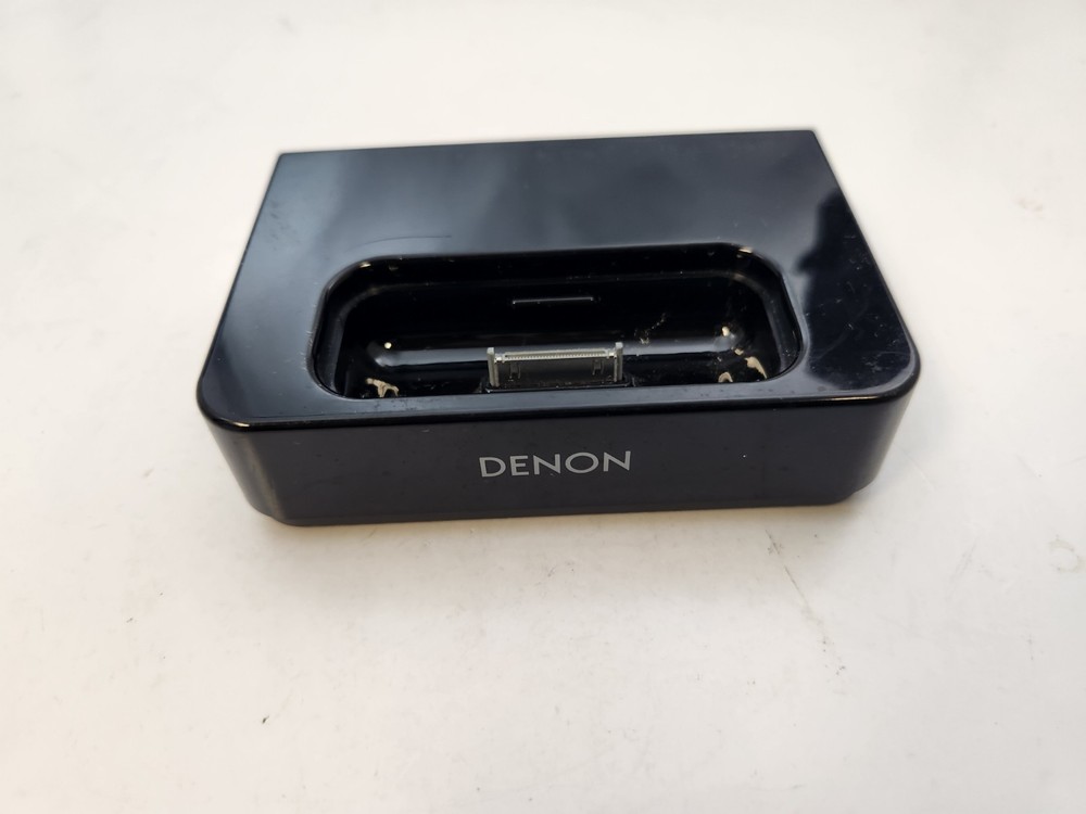 Black Denon ASD-1R Control Dock for Apple iPod 4G 5G,