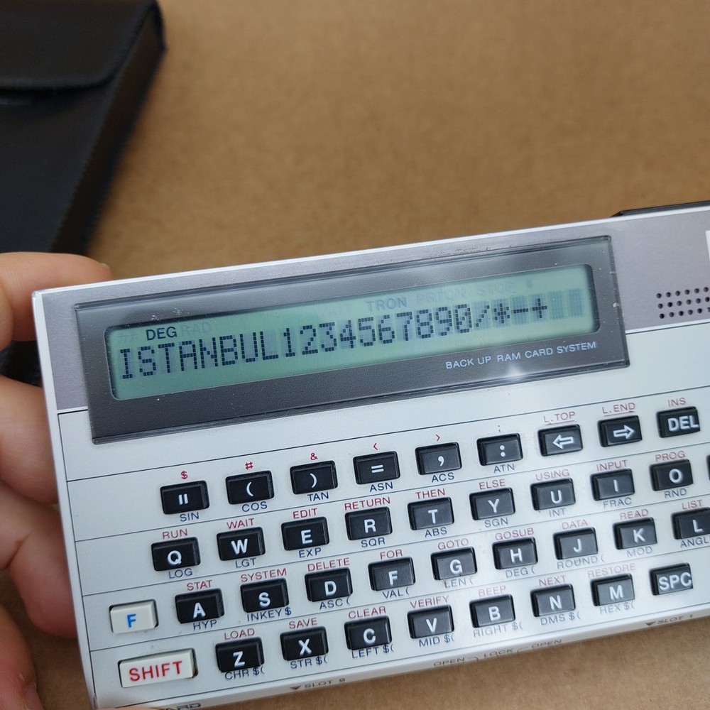 CASIO FX-750P Personal Computer Calculator