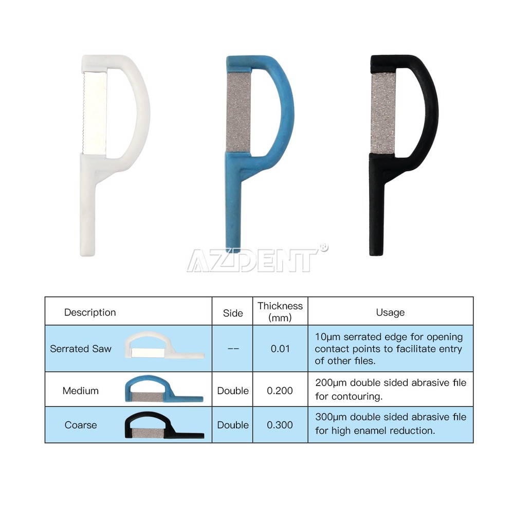 Dental Orthodontic Interproximal Enamel Reduction Automatic Strips/Diamond Burs