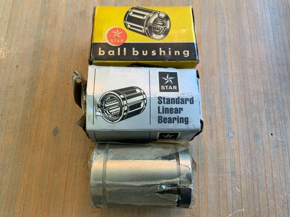(2) Star 0610-025-00 Linear Motion Bearing