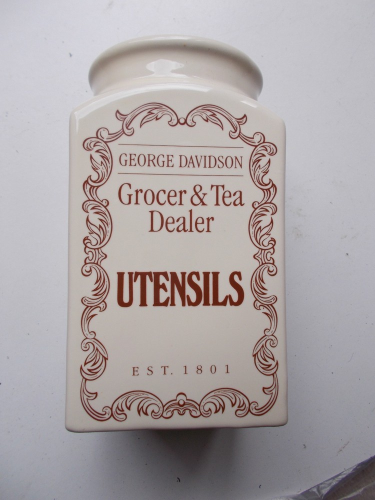 Probus Quality Ceramic Kitchen Storage Canisters Various " George Davidson"