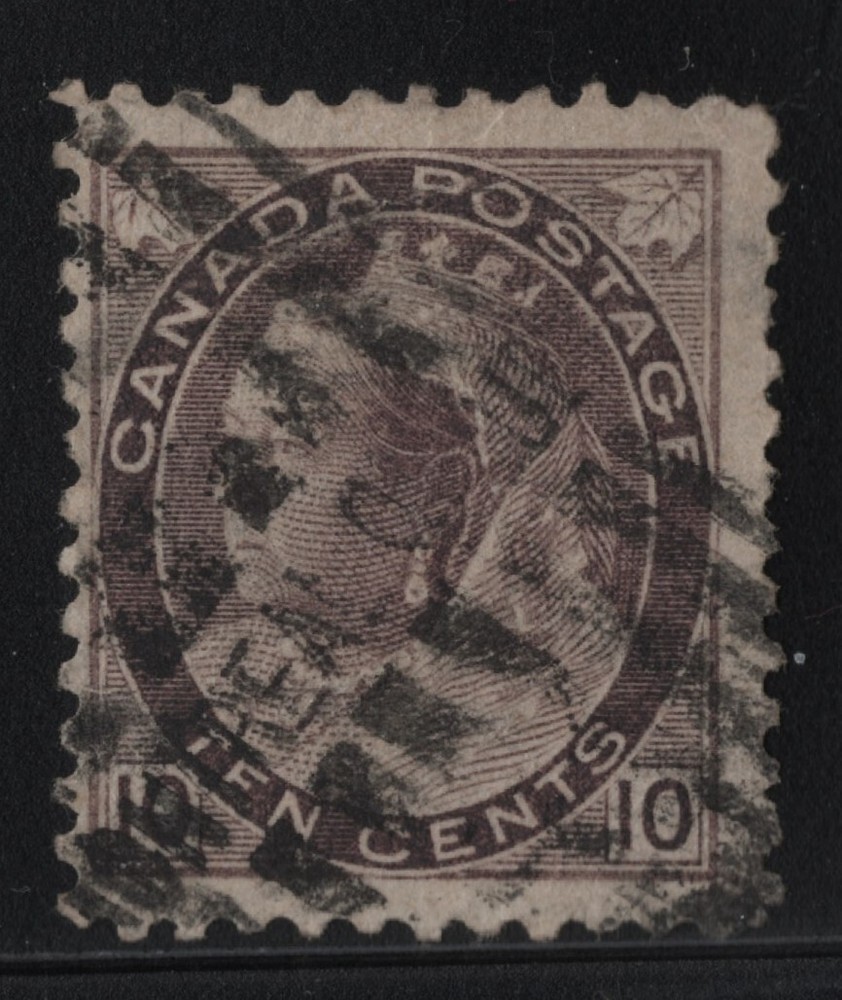#83  Numeral  10c Canada used