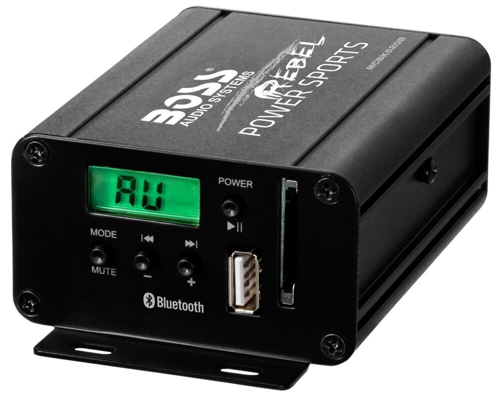 Boss Audio Systems Bluetooth Max Power 3" Speakers 600w Amplifier Remote MCBK...