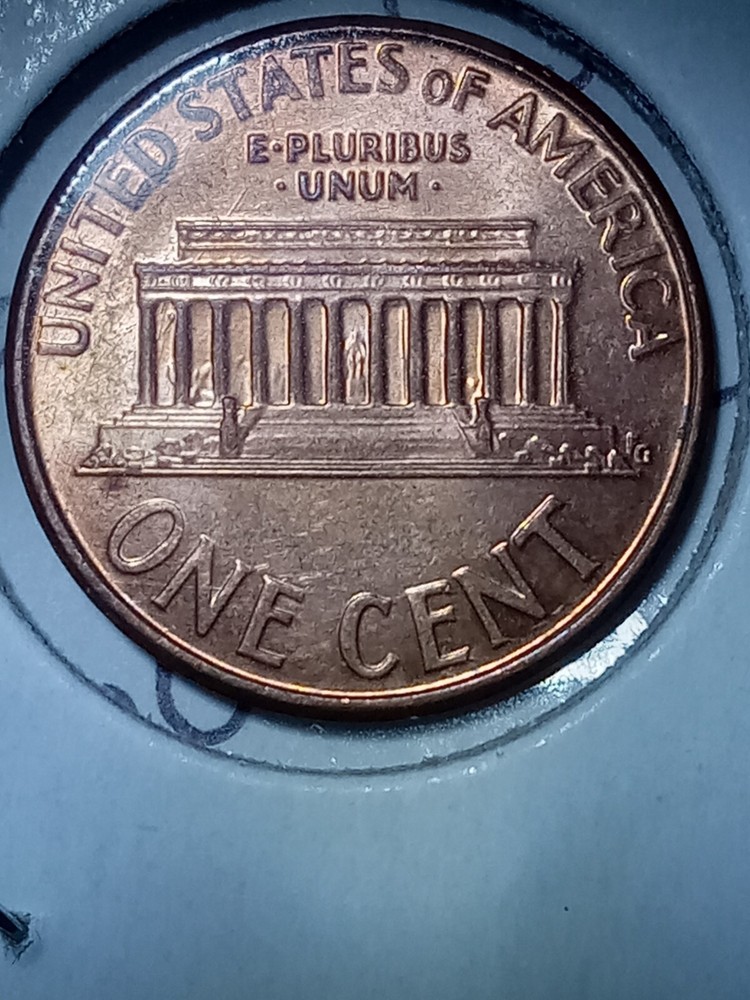 1994 Lincoln Cent With Very Rare Reverse Die Clash!!
