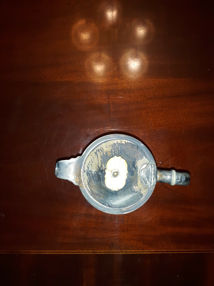 Antique Ornate Silverplated Creamer Pitcher