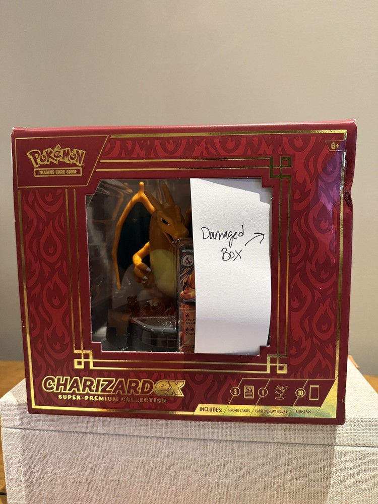 Pokémon TCG Charizard ex Super-Premium Collection Box SEE DESCRIPTION