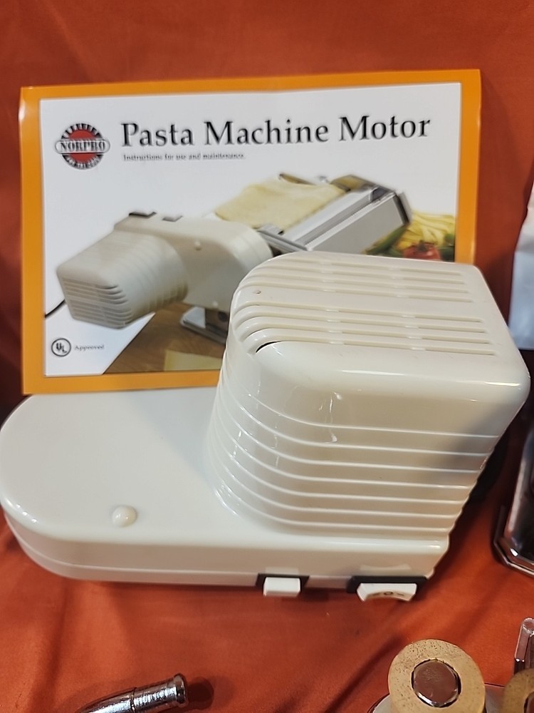 Pasta Machine And Motor With Cavarelli Maker
