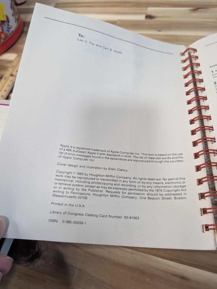 Vintage Apple II Reference Manuals Basic Exercises Apple, DOS Program, A2 Basics