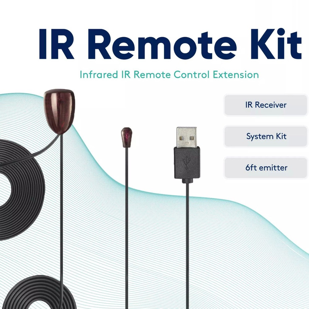 Brand New IR Infrared Remote Control Receiver Extender Universal Compatibility
