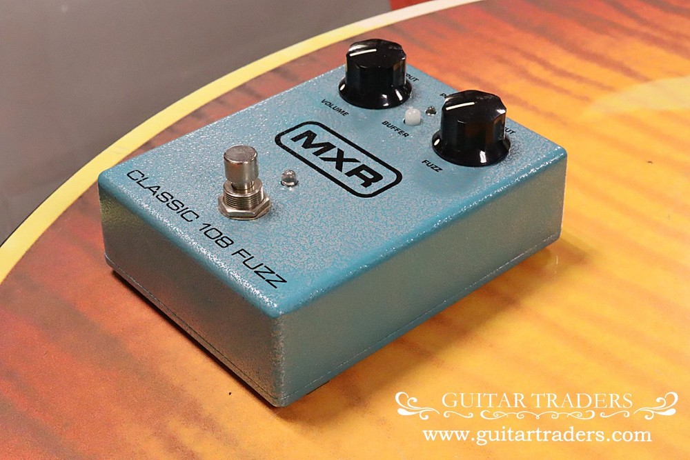 MXR M173 Classic 108 Fuzz Pedal Silicon Capacitor Buffer Switch Used
