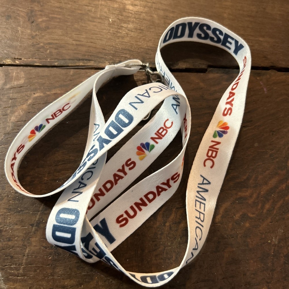SDCC NBC AMERICAN ODYSSEY LANYARD