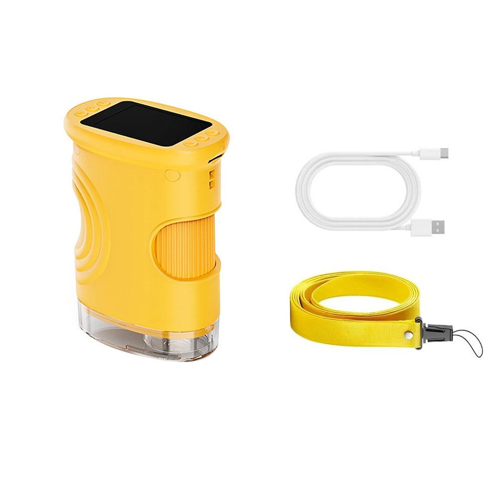 Digital Microscope Handheld 1000x 2.0 IPS Screen for Kids Science Education Tool