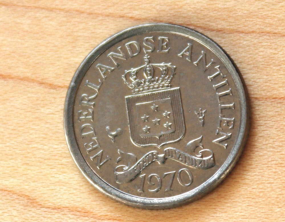 1970 Netherlands Antilles 10 Cents