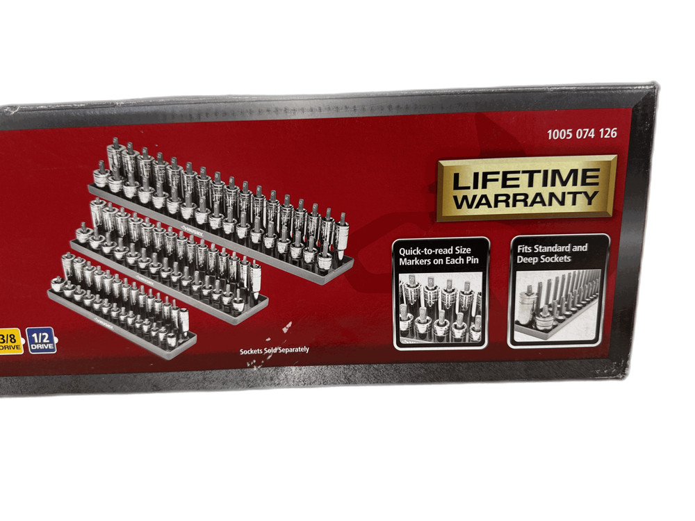 Husky Metric Socket Rack Set (3-Piece)