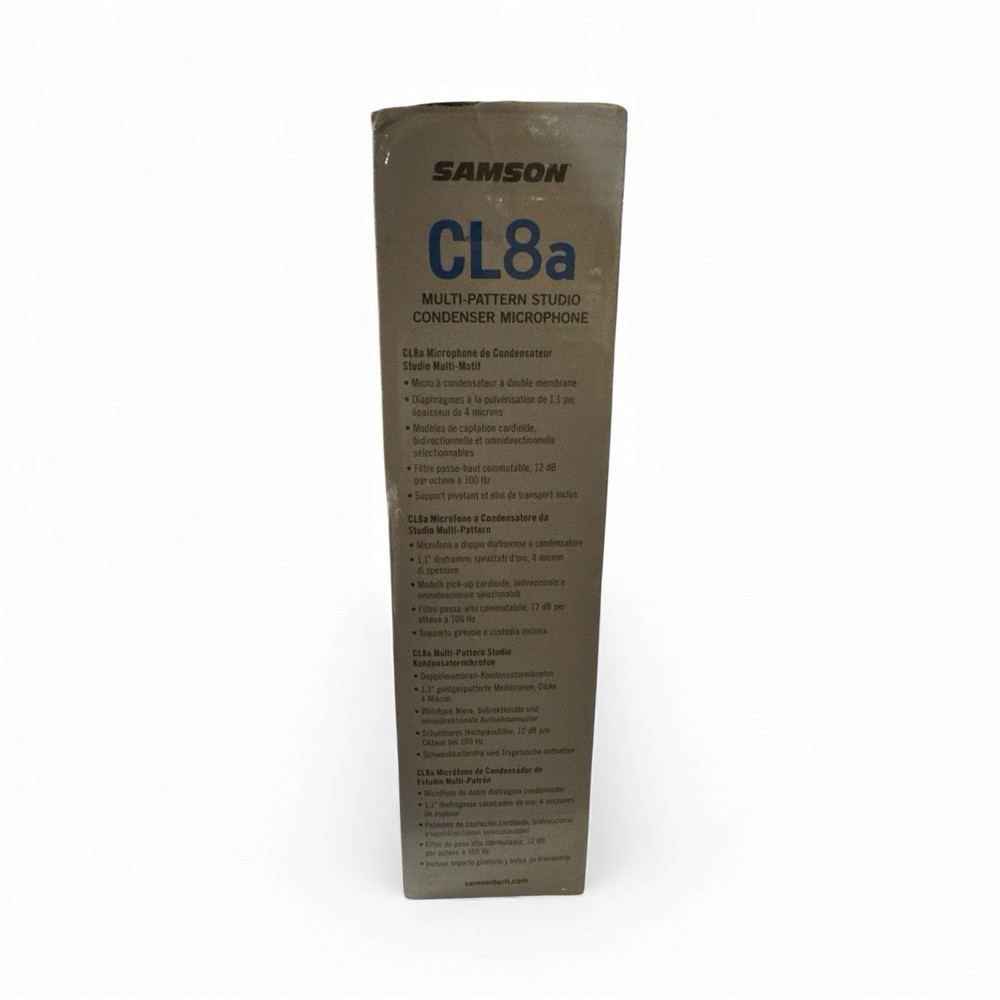 Samson CL8A Multi-Pattern Professional Studio Condenser Microphone NEW