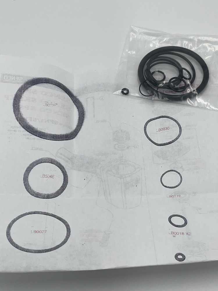 O-ring Kit compatible for SFN1 SFN1+ with cylinder dated 1994 on