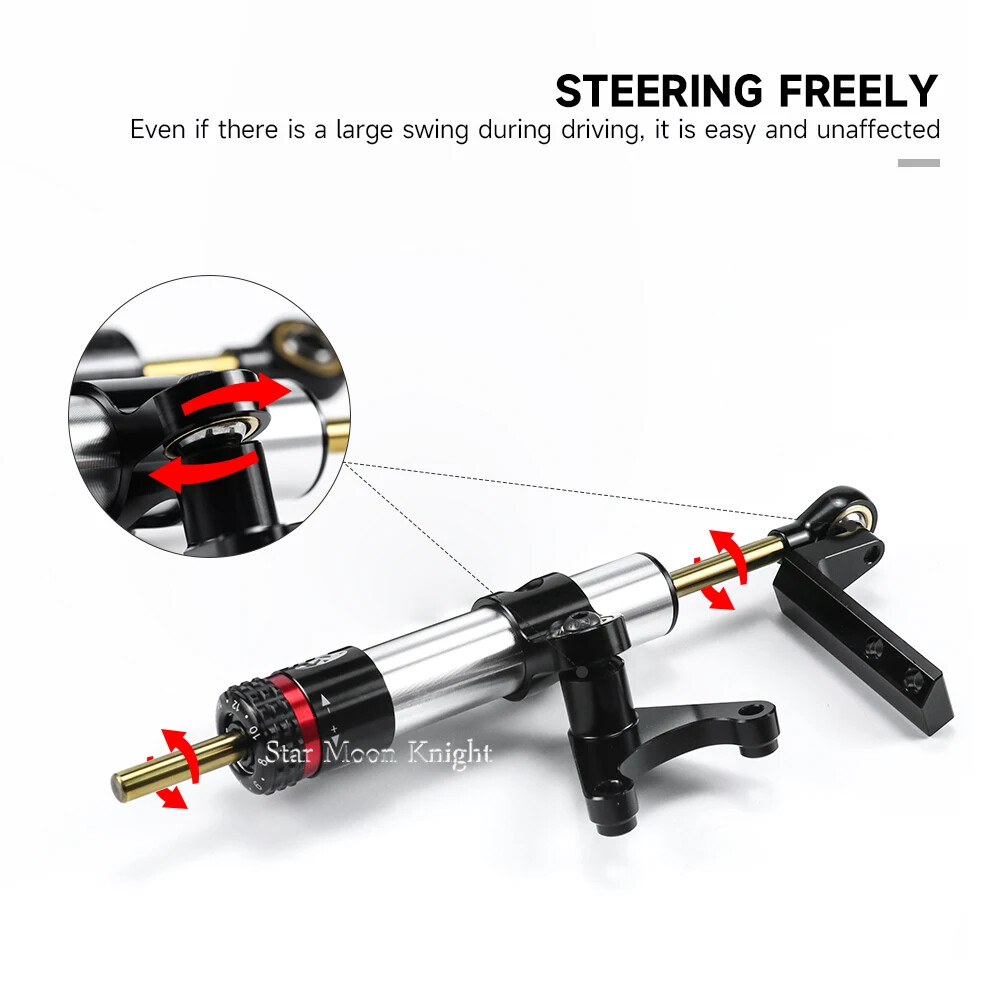 Steering Stabilizer Damper Mounting Bracket Kit For Ducati Hypermotard 950 SP