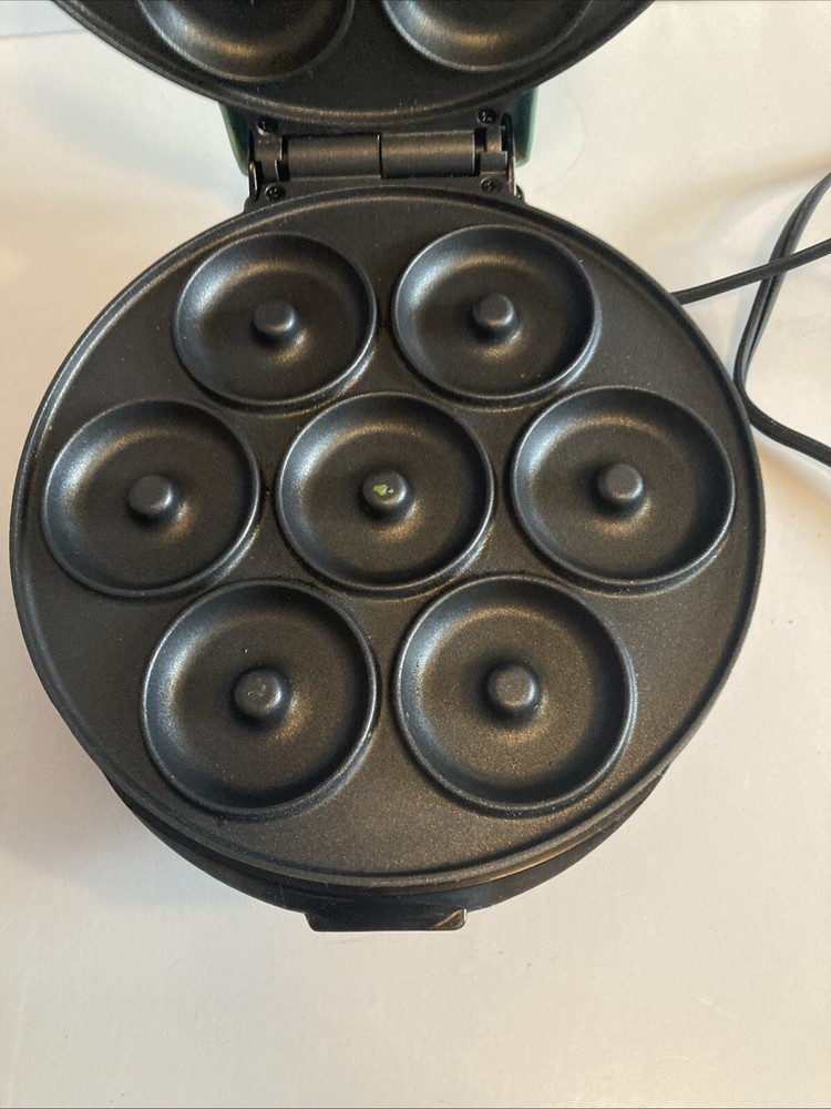 DASH Donut Maker Aqua & Black Color