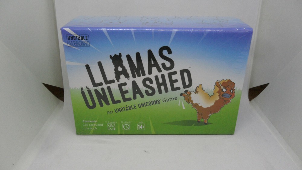 Llamas Unleashed Unstable Games Card Game