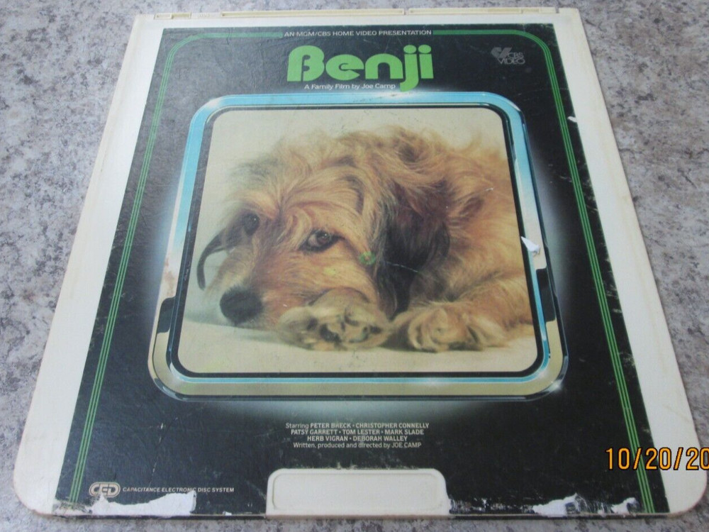 Benji - 1974 - CBS Video - CED Videodisc