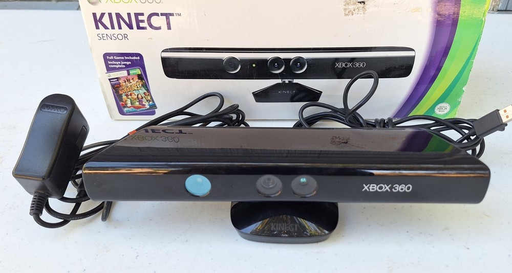 Microsoft LPF-00004 Kinect X BOX 360 Motion Sensor Gaming Controller EX+ w/ Box
