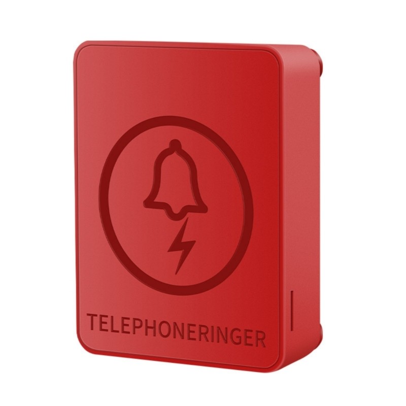 Dustproof Telephone Bells Amplifiers Synchronized Sound Visual Warning for