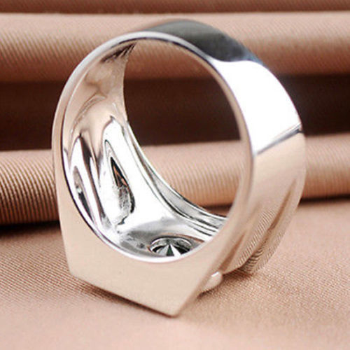 Lab Created 3.05Ct Green Lantern Power Inspried Ring Solid 925 Sterling Silver