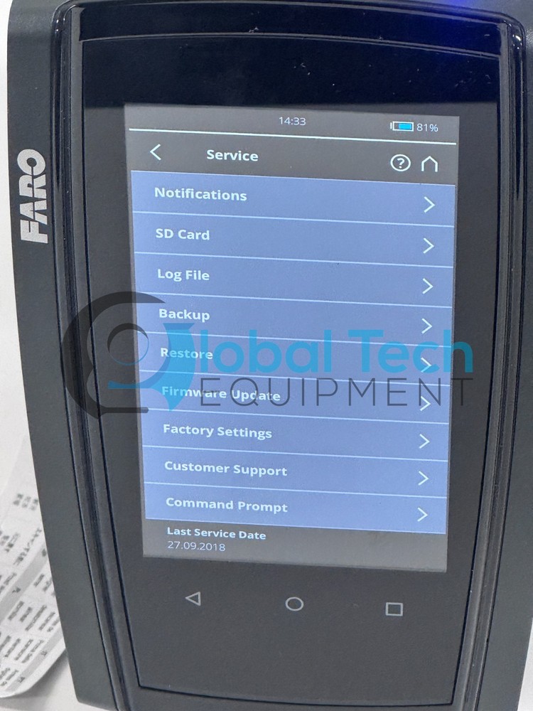 2018 Faro M70 3D Scanner Package