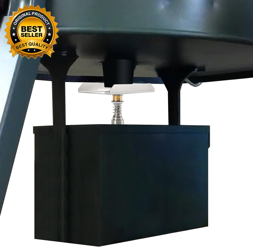 Rectangular Eliminator Spinner Plate Fits Game Feeders with 1/4 Inch Shaft