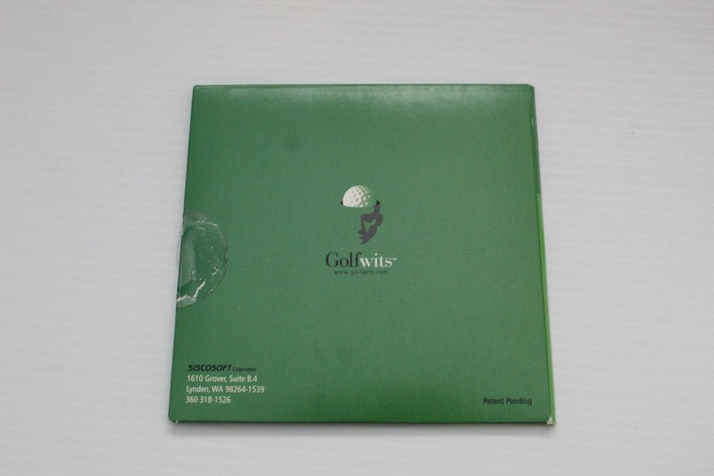 Golfwits Pro Version 2.0 Software for Windows PC CD-ROM Golf SISCOSOFT