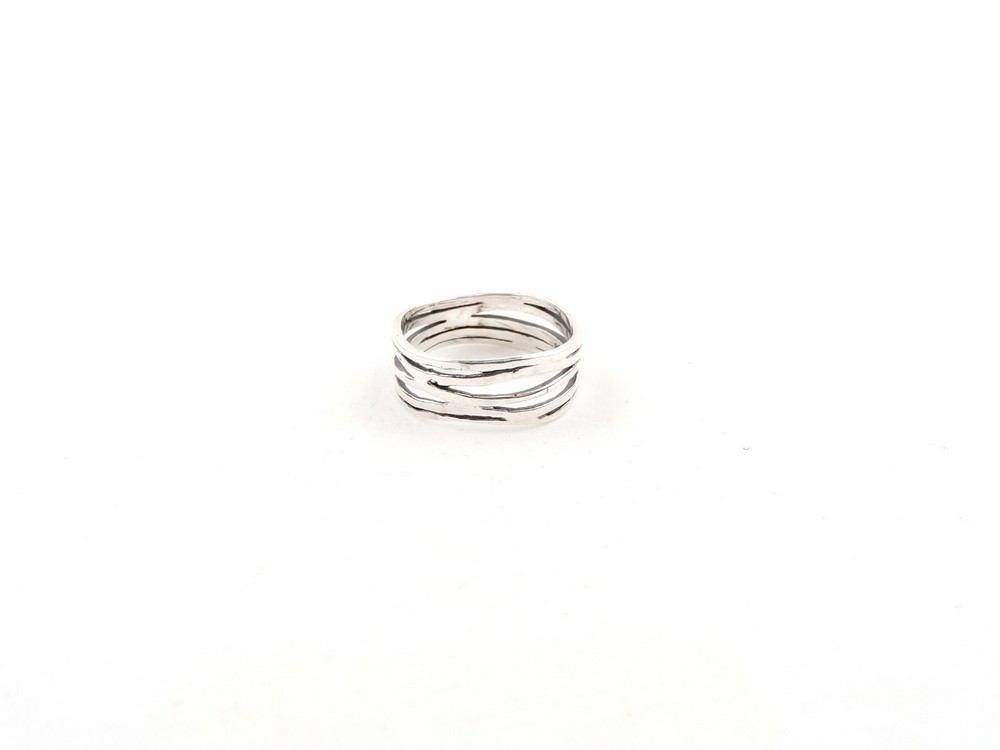 Sterling Silver Modern Band Ring - Free Gift Packaging
