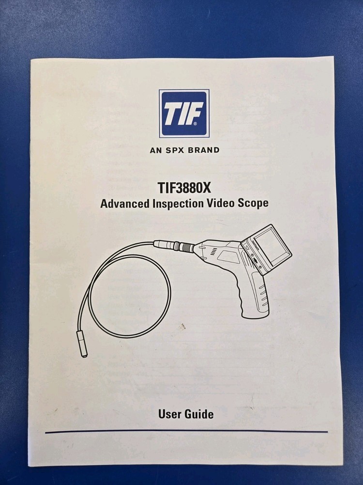 TIF - ADVANCED VIDEO INSPECTION SCOPE TIF3880X