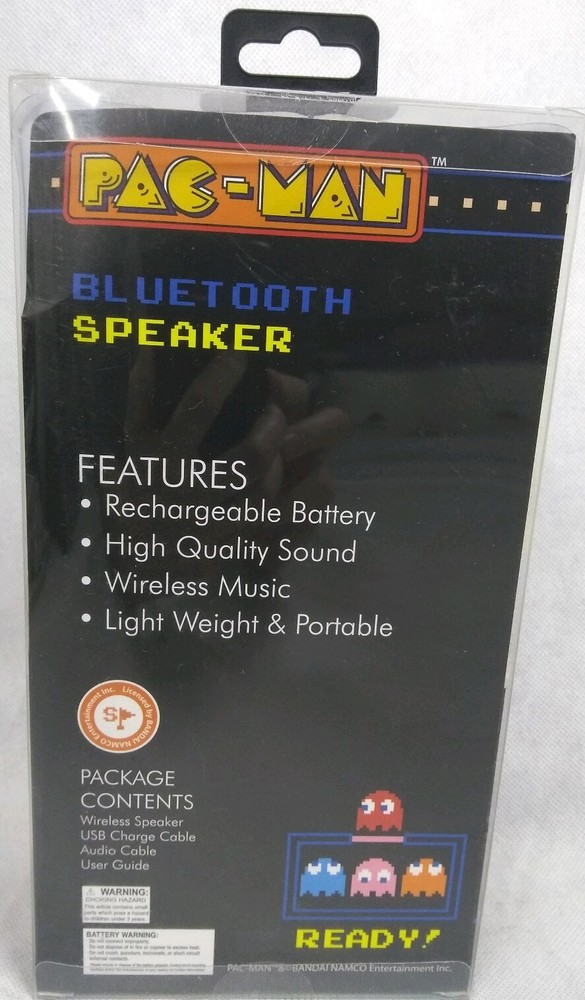 Pac Man Arcade Wireless Bluetooth Speaker Bandai Namco