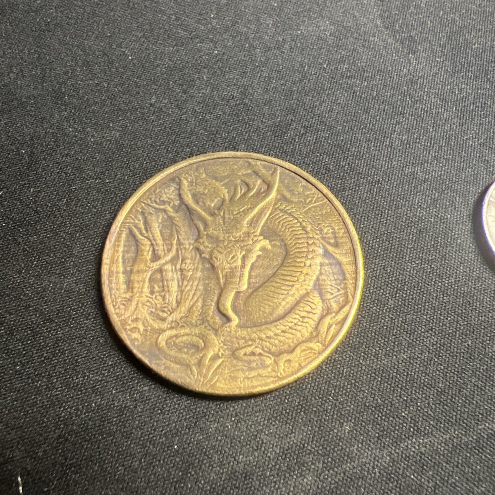 Dragon Brass Coin