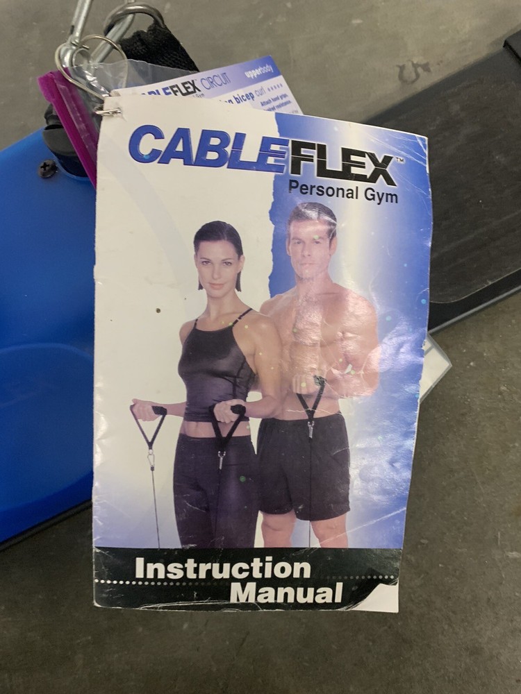 Cable Flex Personal Gym Compact Home Aerobic Resistance Core Training Exercise