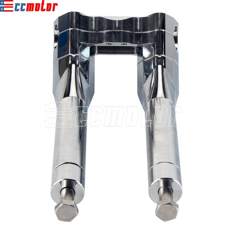 8" 9" Handlebar Pullback Riser Club Style 1" Bar For Harley Softail Dyna FXDWG