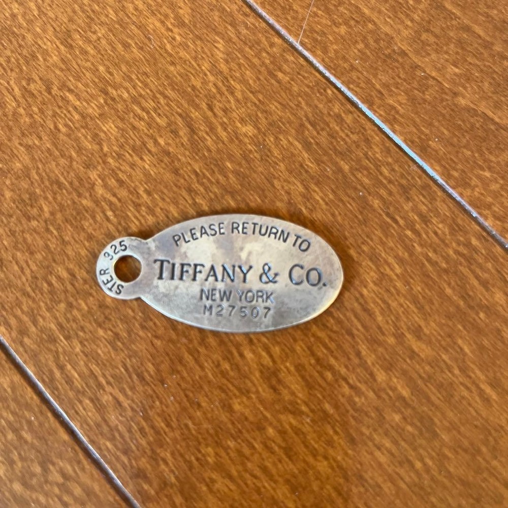 Tiffany & Co. Sterling Silver 925 Return Tag