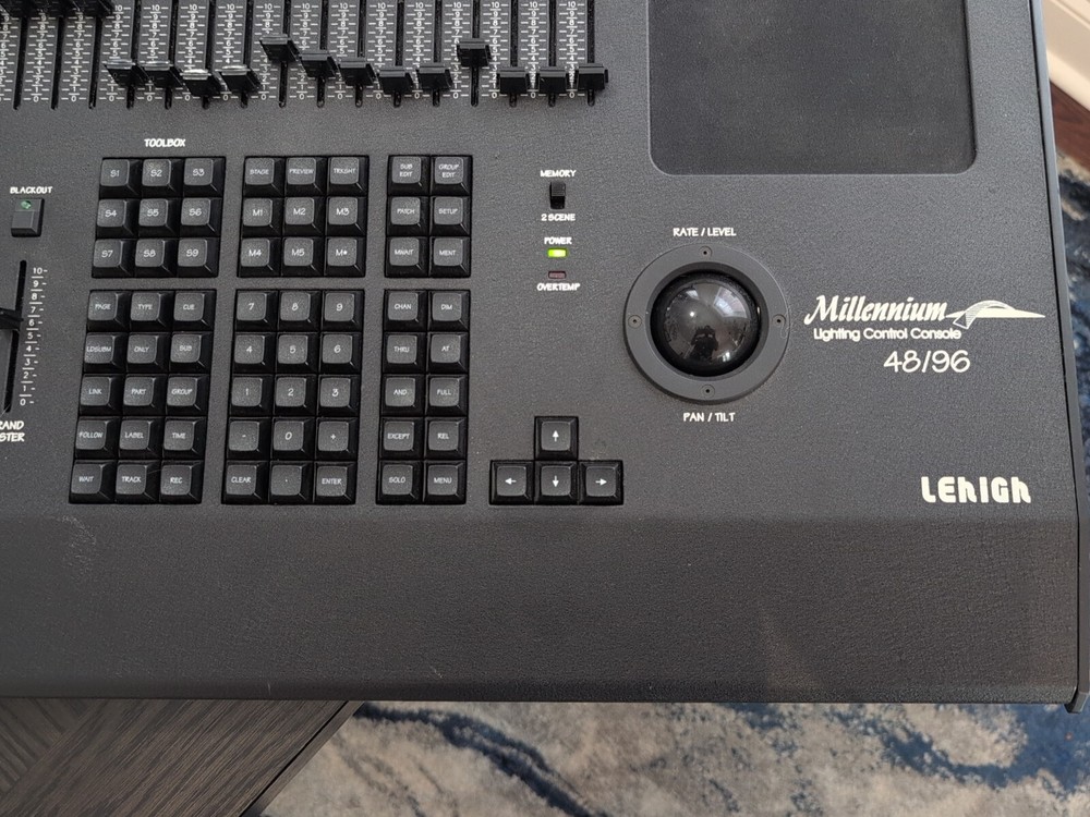 Lehigh Millennium Lighting Control Console 48/96
